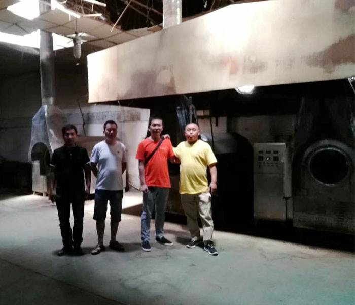 新客户参观菊凤粮油