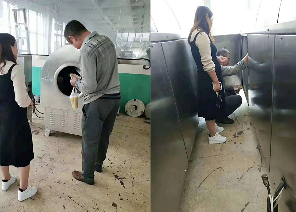 内蒙古炒花生果机器