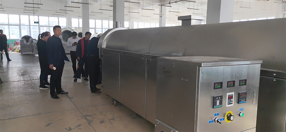 流水线炒瓜子机