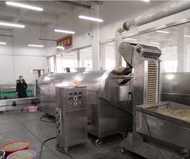 流水线炒瓜子机