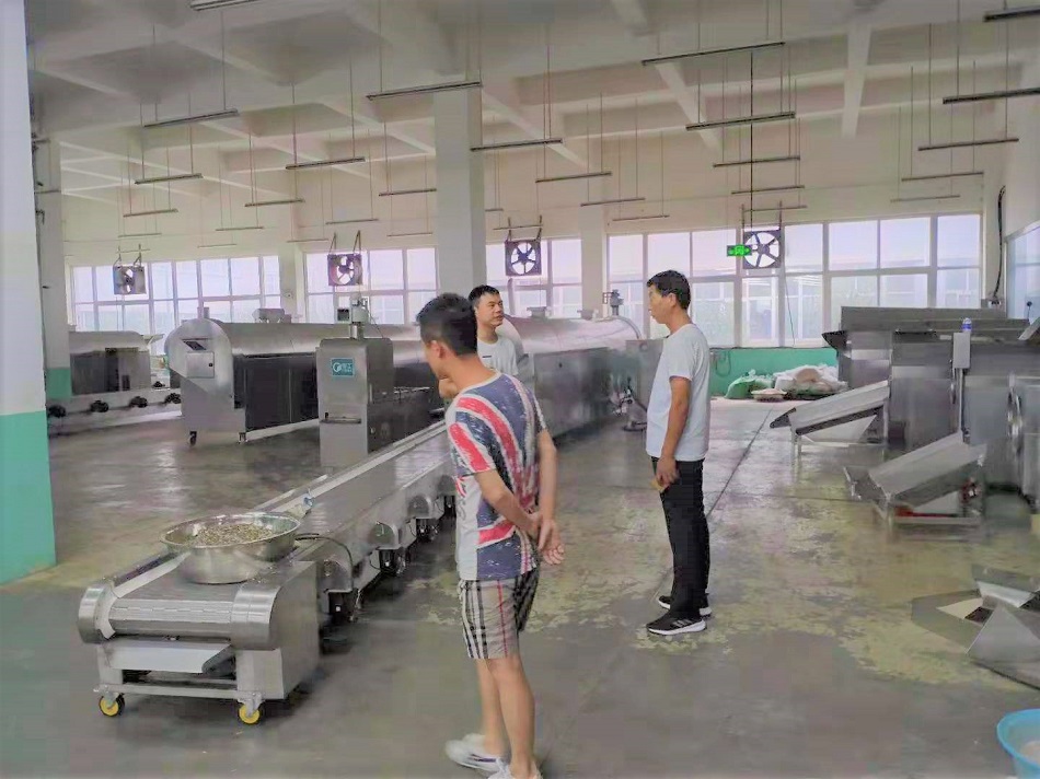 流水线炒货机