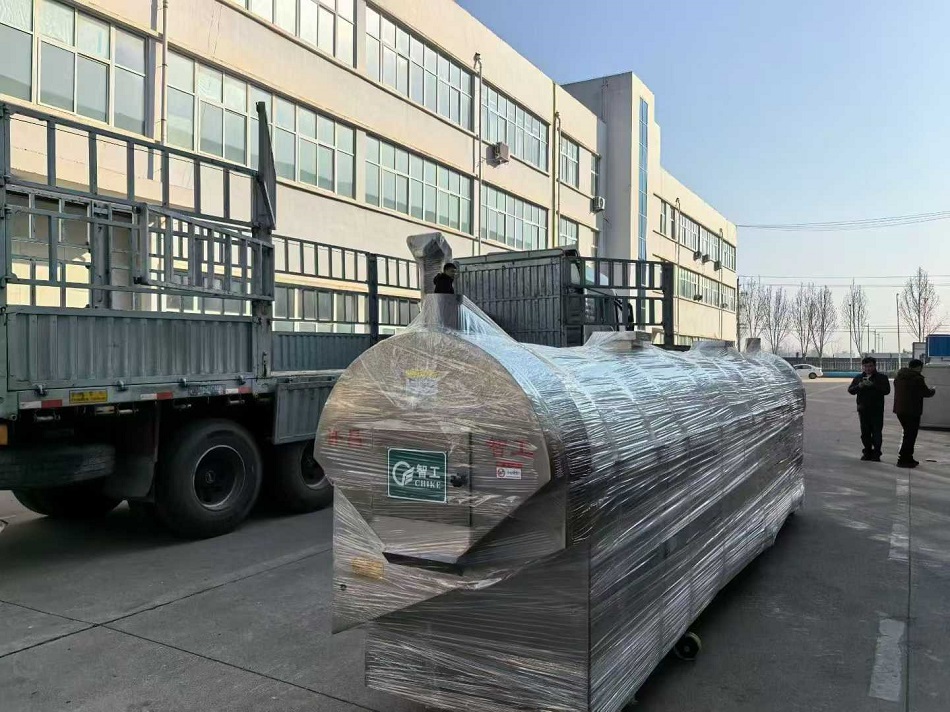 6米全套炒瓜子流水线专车发货安徽