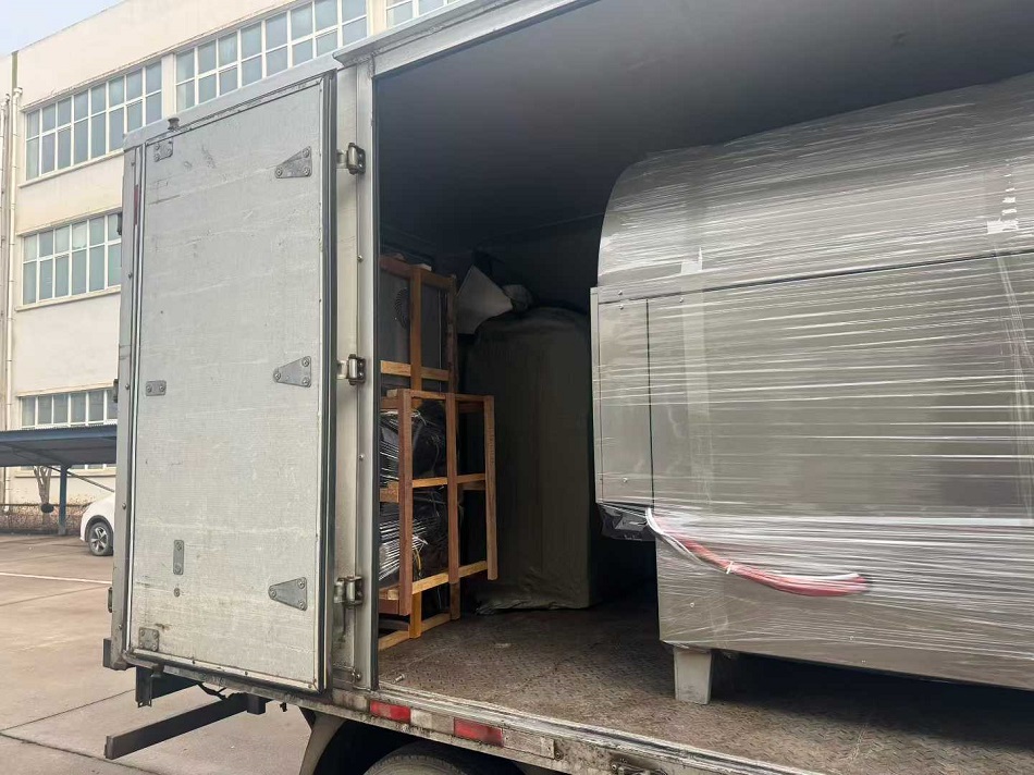 许昌智工DCCZ9-16大型炒货机发往河南平顶山